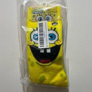 NWT SpongeBob SquarePants crew socks